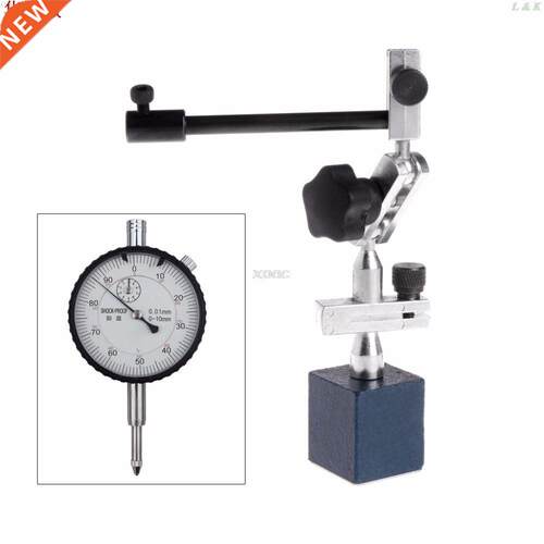 215mm Height Level Dial Test Gauge Indicator Rotary Magnetic