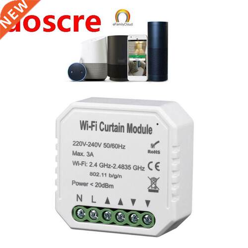 WiFi Smart Curtain Switch Module Roller linds Shutter Motor