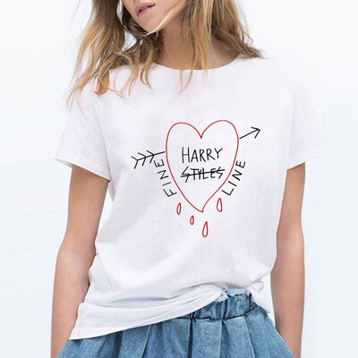 Harry Styles Fine Line Korean T Shirt Women Fashion Tops Shi