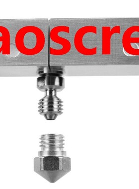 MK10 All Metal Hotend Kit Heat Break 1.75/0.4MM Nozzle Heate