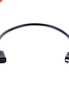30cm New Mn USB Male to Type c Female Charge Data Adapter