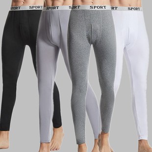 Autumn Winter Mens Elasticity Thermal Pants Underwear Therma