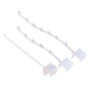 1pcs 0/5/7 Beads Wall Mount Waved Waterfall Hanger Rack Gar