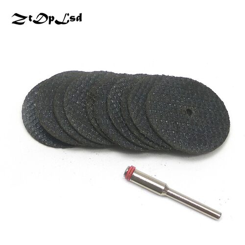10Pcs 2/8MM Metal Cutting Disc Dremel Grinder Rotary Tool