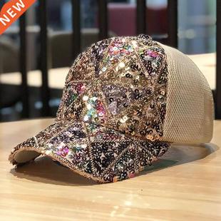 Summer Baseball Caps Embroidery Mesh Cap Hats For Men Women