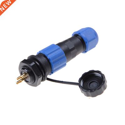 IP68 Plug Socket SP13-2 2 pin connector Power Cable Connecto