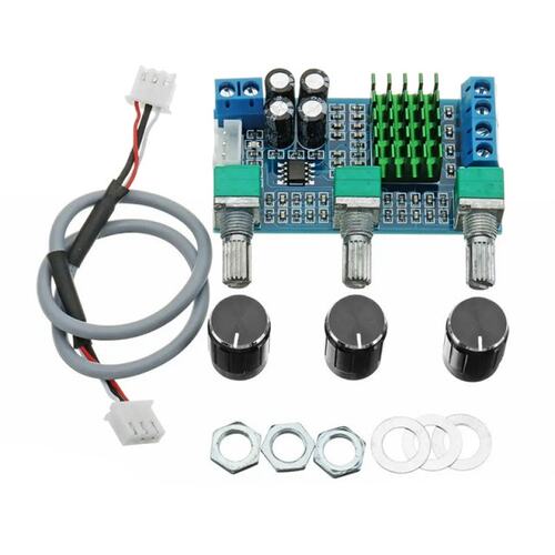 DC 12V To 24V 2X80W XH-M567 Dual Channel Digital Amplifier B