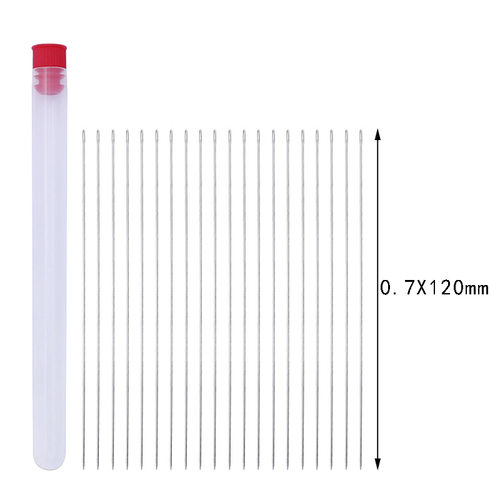 20pcs/lot bead needles very thin needle sewing Needles for b