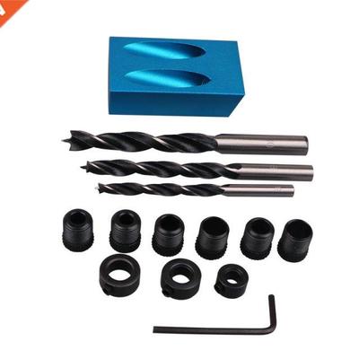 15 Angle Woodworking Guide Positioner Kit 6/8/10mm Oblique H