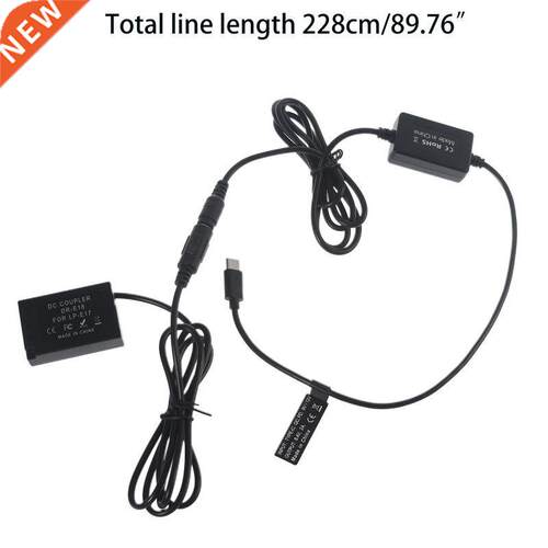 ACK-E18 DR-E18 DC Coupler AC Power Adapter LP-E17 Dummy Batt