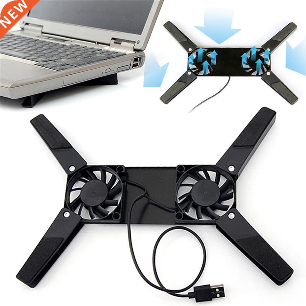 Laptop Desk Support Dual Cooling Fan Notebook Computer Stand