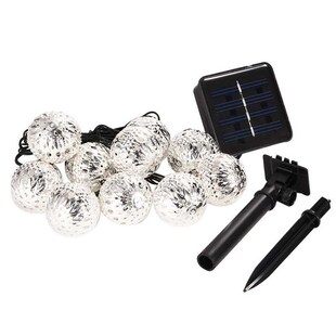 10LEDs Moroccan Lantern Solar Lamp Waterproof Fairy