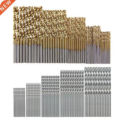 100pcs 1.0-3.0mm Stright Shnk HSS Twist Drills Woodworking