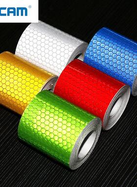 *ESCAM 5cmx3m Car Reflective Material Tape er Automobile Mot