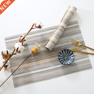 2020 PVC Placemats Coaster Tale Mats For Dining Tale Heat