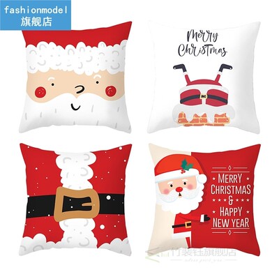 Merry Christmas Decorations For Home Reindeer Santa Claus Tr
