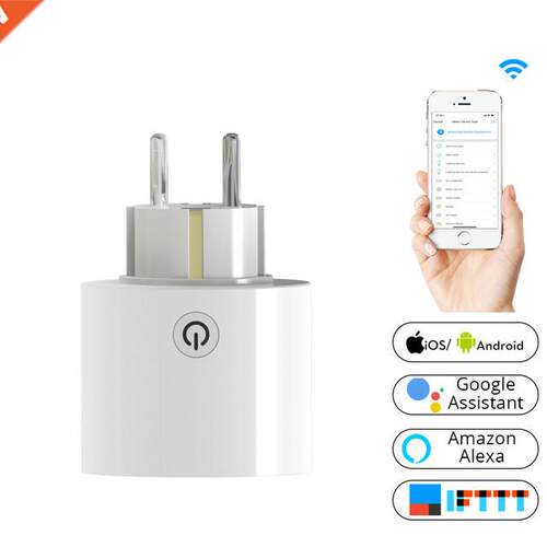 Wifi Smart Socket Power Plug Universal EU Standard Outlet Wo