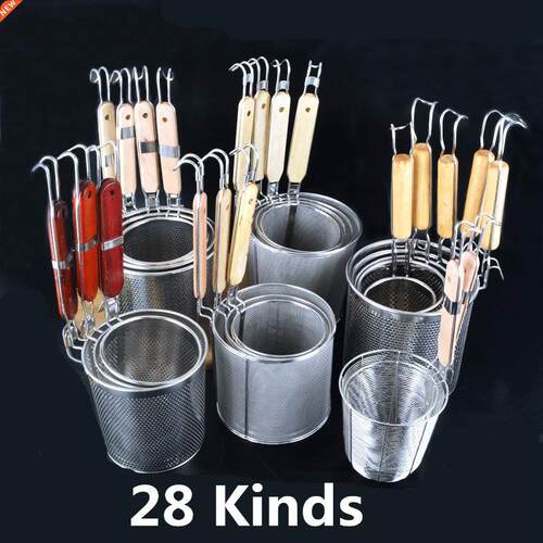 newest net stainless steel colander noodle Dumplings mesh ba