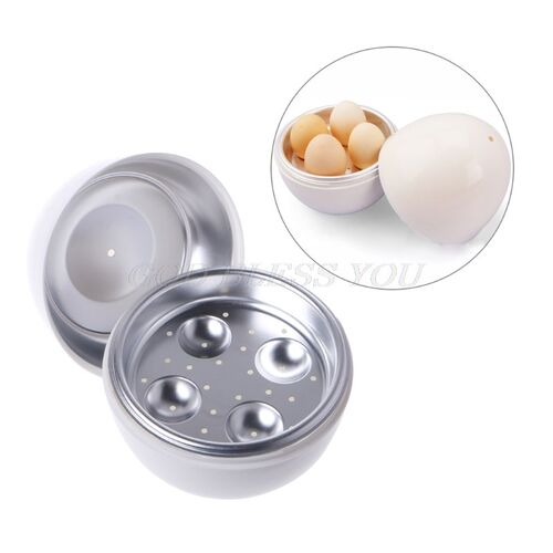 Microwave eggs Steamer Boiler Cooker Easy Quick 5 Minutes Ha