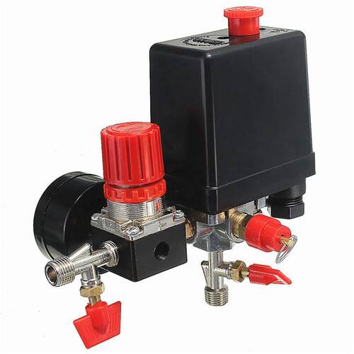 240V 0-180PSI Air Compressor Pressure Regulator Valve Switch
