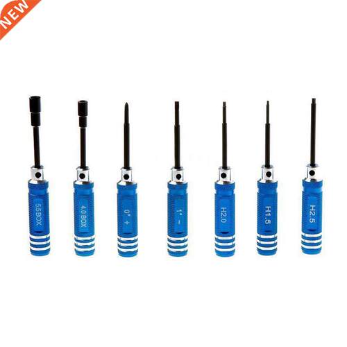 7 x Hex Screw Driver Repair Tool Kit for RC Helicopter Plane