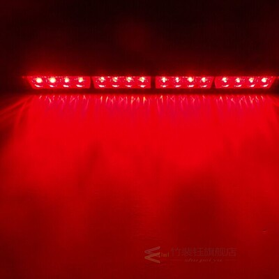 12v 16 LED High Power Strobe Light Fireman Flashing Police E