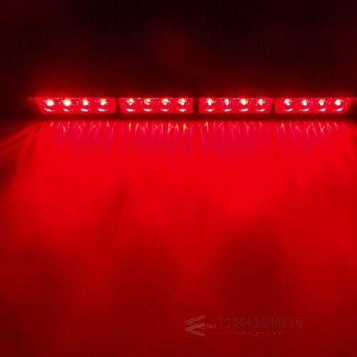 12v 16 LED High Power Strobe Light Fireman Flashing Police E