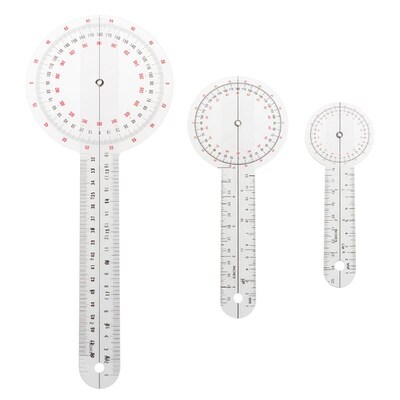3pcs/set Spinals Goniometer Angle Protractor Goniometer Angl