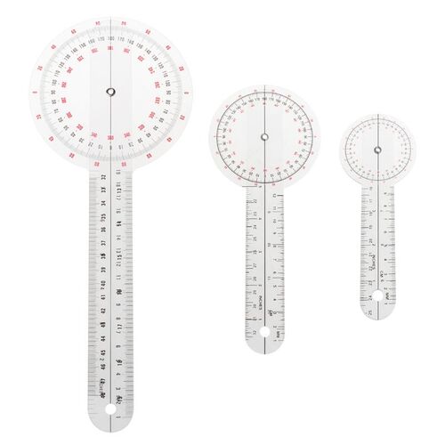 3pcs/set Spinals Goniometer Angle Protractor Goniometer Angl
