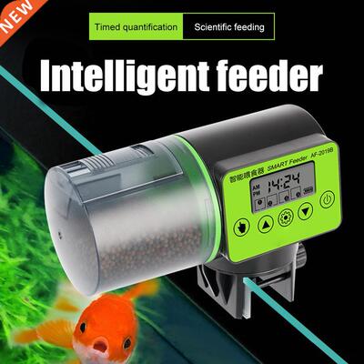 Smart Fish Tank Automatic Feeder Machine LCD Indicate Timer