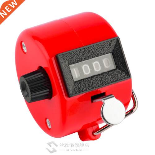 NEW 4 Digit Hand Held Tally Counter Manual Palm Clicker Numb
