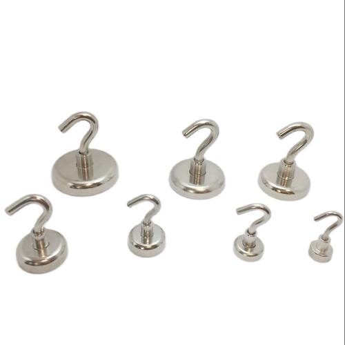 Strong Magnetic Hooks Heavy Duty 7-360LB Magnet Hook with Ni