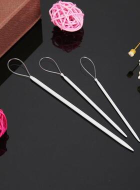 3pcs/set Nylon Thread Threader Sweater Crochet Needle Kntt