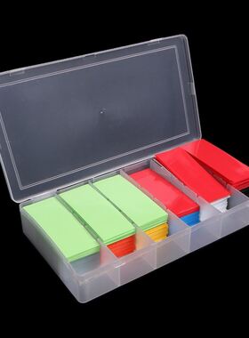 280 Pcs PVC Heat Shrink Tubing Tube Wrap Kit For 18650 18500