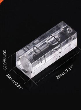 5 Pcs 10x10x29mm Universal VIAL Square Bubble Spirit Level T