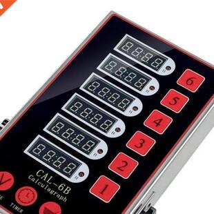 6 Channels Kitchen Timers Commercial Cooking Timer, Restaura