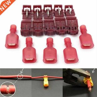 60Pcs Quick Splice Electrical Wire Connectors Terminals Crim