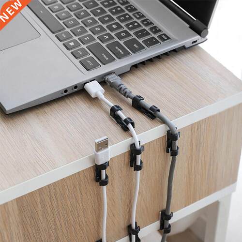 Wire Cable Management Cord Clips Management Holder Data Tele