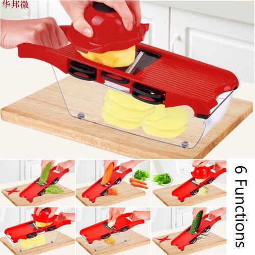 Multi-function Kitchen Gadget Grater Vegetable Mandoline Sli