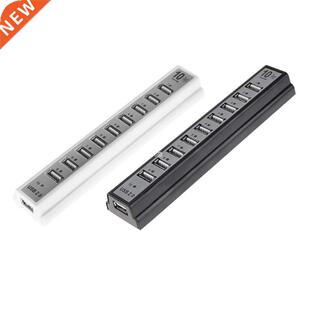 Portable 480Mbps High Speed 10 USB2.0 Ports Extender Splitte