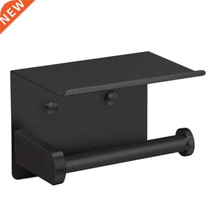 Toilet Paper Holder with Phone Shelf SUS 304 Stainless Steel