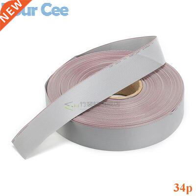 1.27mm Spacing Pitch 34 Pin 34P Grey Gray Flat Rion Data