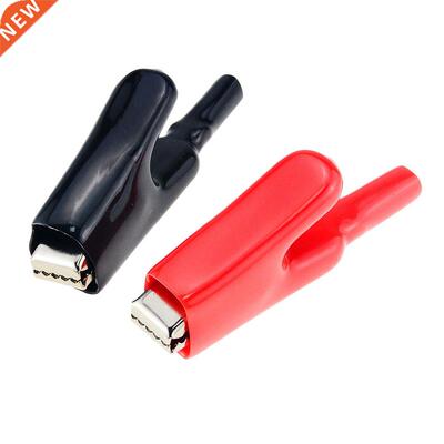 2PCS 50 Opening 15mm Shethed lligtor Clips Electricl DI