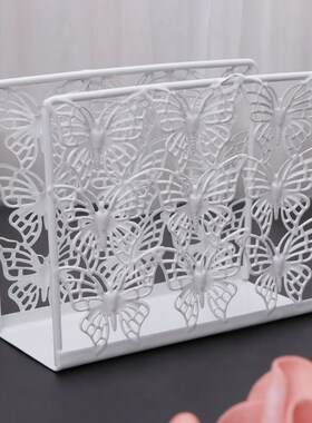 Metal Napkin Serviette Holder Dispenser Paper Tissue Rack fo