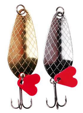 2pcs/Lot Fishing Spoon 9g 7cm Metal Spoons Lure Set Hard Bai