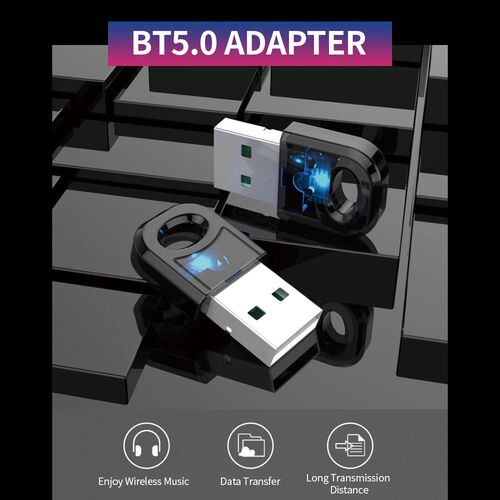 Mini BT Adapter BT5.0 Receiver Transmitter USB Wireless Audi