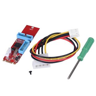 2 Port 19 20Pin USB3.0 Female To NGFF M.2 B+M Key Male Adapt