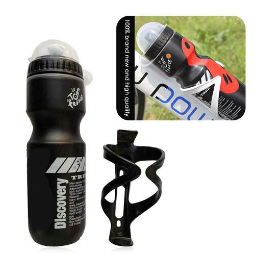 750ML Mountain Bike Bicycle Cycling Water Drink Bottle+Holde