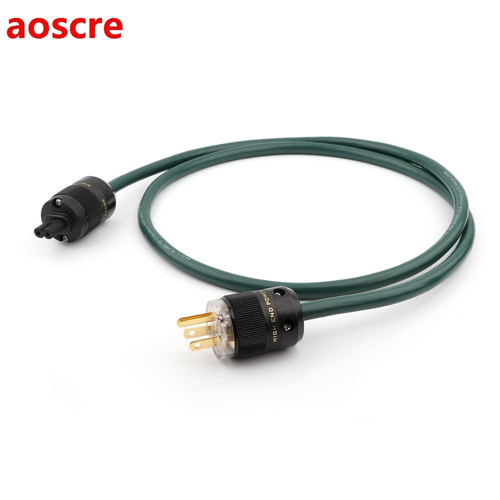 HI-END XLP PL-1500 US AC Power Cable with firgure 8 C7 IEC