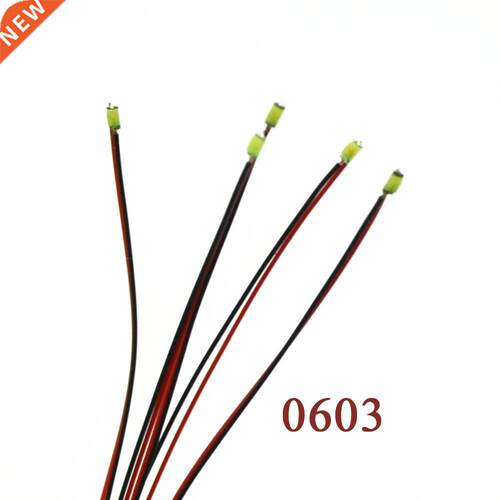Wired SMD 0603 3V/12V Led Lamp Models Pre-soldered Micro Lit